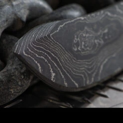 Alabama Damascus Skinner Blade Blank -Outdoor Utility Shop ADS032det2 04785.1614940558