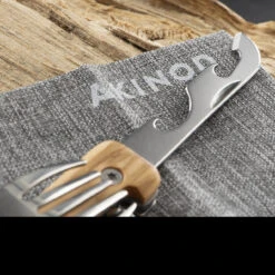 Akinod 13H25 Folding Cutlery Set -Outdoor Utility Shop AKI02M00001 83512.1616596803