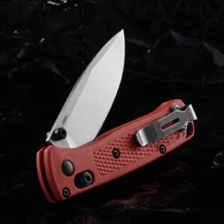 Benchmade 533-04 Mini Bugout Mesa Red Folding Knife 9 Benchmade 533-04 Mini Bugout Mesa Red Folding Knife -Outdoor Utility Shop BM533 04.2 64950.1690903583