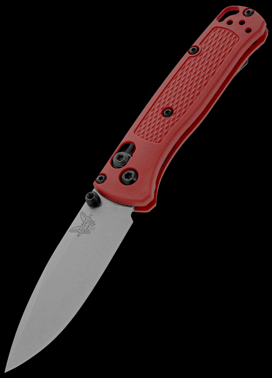 Benchmade 533-04 Mini Bugout Mesa Red Folding Knife 6 Benchmade 533-04 Mini Bugout Mesa Red Folding Knife - Image 4