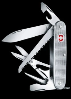 Victorinox Farmer X Alox Silver -Outdoor Utility Shop BMC 0827126det 73521.1656076172