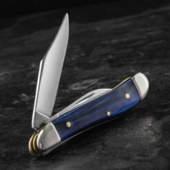 Case Peanut Blue Pearl Folding Knife -Outdoor Utility Shop CA23446.3 41927.1688044600