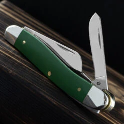 Case Stockman Green Folding Knife -Outdoor Utility Shop CA53392.2 79016.1688045352