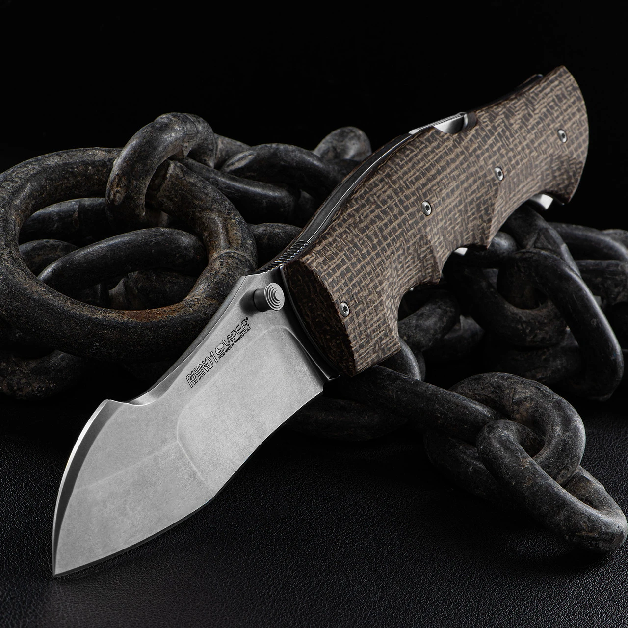 Viper Rhino1 Micarta Folding Knife 5 Viper Rhino1 Micarta Folding Knife - Image 3