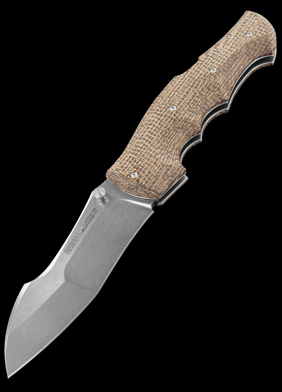 Viper Rhino1 Micarta Folding Knife 6 Viper Rhino1 Micarta Folding Knife - Image 4