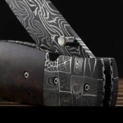 David Steier Custom Ironwood Damascus -Outdoor Utility Shop CUS BS23 19det2 29125.1687947753.1280.1280 98329.1687963078