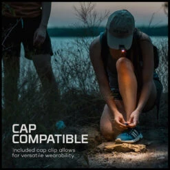 Nebo Mycro 400 Headlamp & Cap Light -Outdoor Utility Shop DALE NB7003det3 82897.1636377184