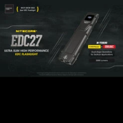 Nitecore EDC27 Flashlight -Outdoor Utility Shop EDC27 76713.1681908903