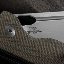 Kizer Bugai Micarta Folding Knife -Outdoor Utility Shop KIV3627C1.1 57333.1686757349