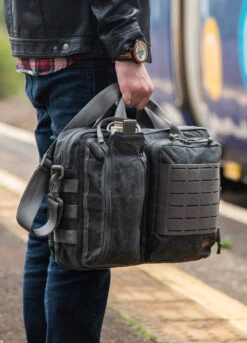 Magforce Recruit Briefcase Waxed Canvas -Outdoor Utility Shop MF W0343 Boutdoor9 35293.1689852909.1280.1280 13662.1689945535