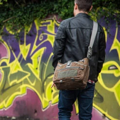 Magforce Gemini Sling Bag Waxed Canvas -Outdoor Utility Shop MF W0498 BRoutdoor2 51307.1689846937.1280.1280 55757.1689945485