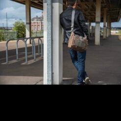 Magforce Gemini Sling Bag Waxed Canvas -Outdoor Utility Shop MF W0498 BRoutdoor3 87440.1689678067.1280.1280 77915.1689945483