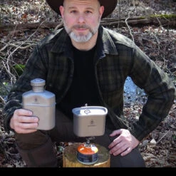 Pathfinder Titanium Canteen Cooking Set -Outdoor Utility Shop PTH206det3 75457.1624535087