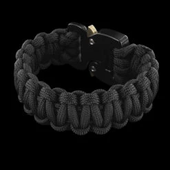 RCP AustriAlpin COBRA Paracord Bracelet Black -Outdoor Utility Shop RCP PB BK BLK 804 98896.1665490943