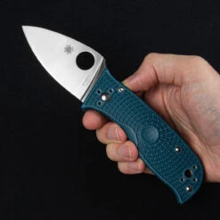 Spyderco Lil' Temperance Lightweight K390 Folding Knife -Outdoor Utility Shop SC69PBL3K390.1 16697.1695118299
