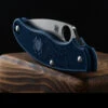 Spyderco UK Penknife Lightweight Dark Blue CPM SPY27 1 Spyderco UK Penknife Lightweight Dark Blue CPM SPY27 -Outdoor Utility Shop SC94PCBLdet2 83672.1694442613