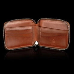 William Henry Bourbon Zip Bi-Fold -Outdoor Utility Shop WH ZBF HAR BRN DBdet3 68769.1625055544.1280.1280 84900.1625055564