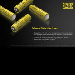 Nitecore NL2150 Rechargeable Battery -Outdoor Utility Shop b5 84687.1603976322