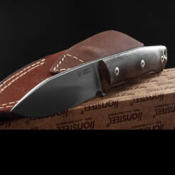 Lion Steel Bushcraft B35 Wood -Outdoor Utility Shop ccm ls b35wn 09640.1661355694