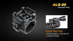 Fenix ALG-00 Quick Release Torch Mount -Outdoor Utility Shop fenix alg00det4 04486.1605887015
