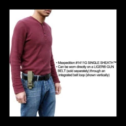 Maxpedition Single Sheath -Outdoor Utility Shop maxp 1411det2 43859.1591268870
