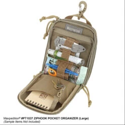 Maxpedition Ziphook Pocket Organiser Large -Outdoor Utility Shop maxp 1537det10 05921.1587397734