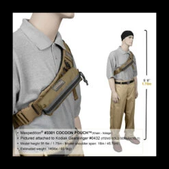 Maxpedition Cocoon Pouch -Outdoor Utility Shop maxp 3301det6 73144.1587388698