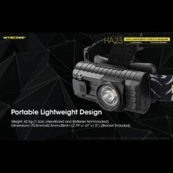 Nitecore HA23 -Outdoor Utility Shop nitecore ha23det6 55371.1587419630