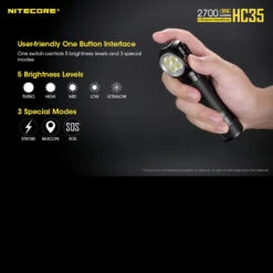 Nitecore HC35 -Outdoor Utility Shop nitecore hc35det6 13091.1587423372
