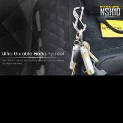 Nitecore NSH10 Snap Hook -Outdoor Utility Shop nitecore nsh10det2 57305.1590675977