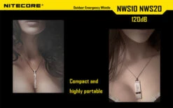 Nitecore Single Chamber Whistle -Outdoor Utility Shop nitecore nws10det3 89701.1587389204