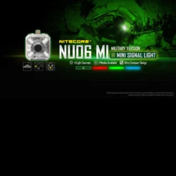 Nitecore NU06MI Mini Signal Light Military Version -Outdoor Utility Shop nu06military 10416.1670928066