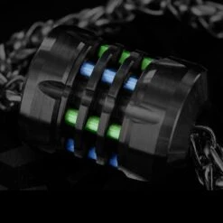 RovyVon Walker Titanium Pendant 6 Tritium Vials -Outdoor Utility Shop rov walk bead 0tritdet5 41946.1587418626