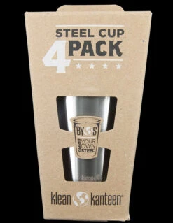 Klean Kanteen Steel Cup 295ml - 4 Pack 11 Klean Kanteen Steel Cup 295ml - 4 Pack -Outdoor Utility Shop wit kssc10 4pk 15783.1587728695